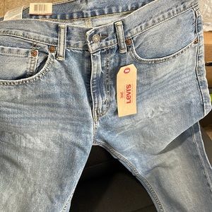 Levi’s Light Blue Denim Jeans size 34 W 30 L never worn with tags